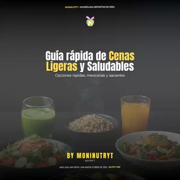 Opciones de cenas saludables y rápidas