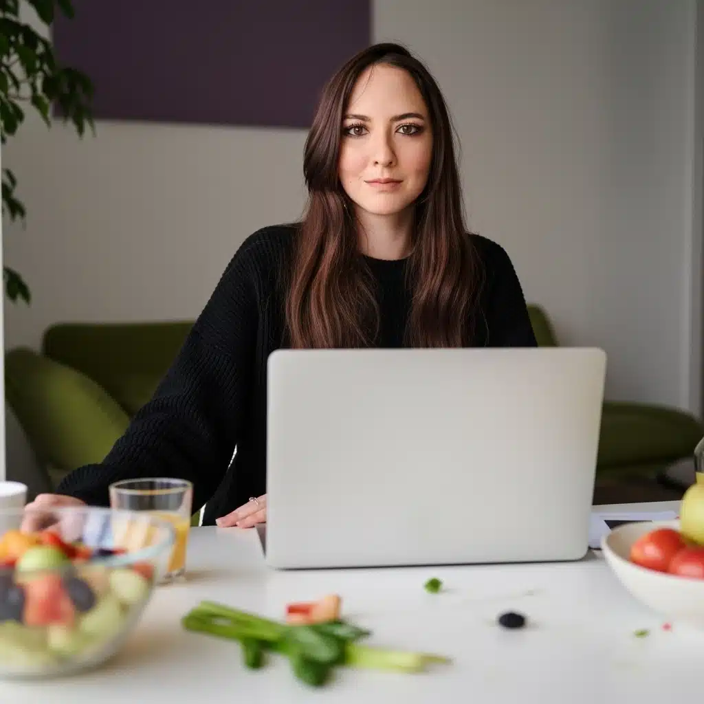 Nutrióloga Nutryt trabajando