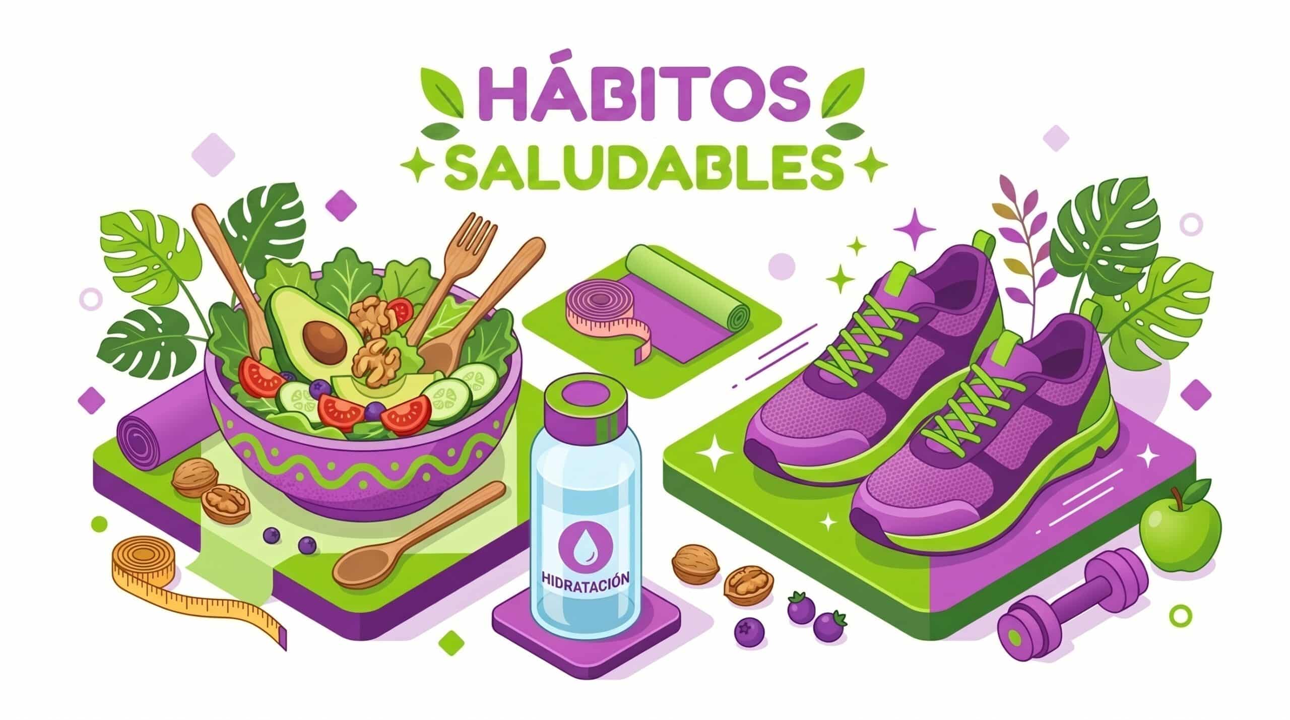 Comida saludable, tenis deportivos y agua, pilares para mantener una presión arterial sana