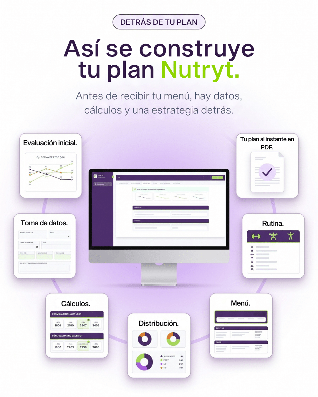 Cómo se construye tu plan nutricional en Nutryt